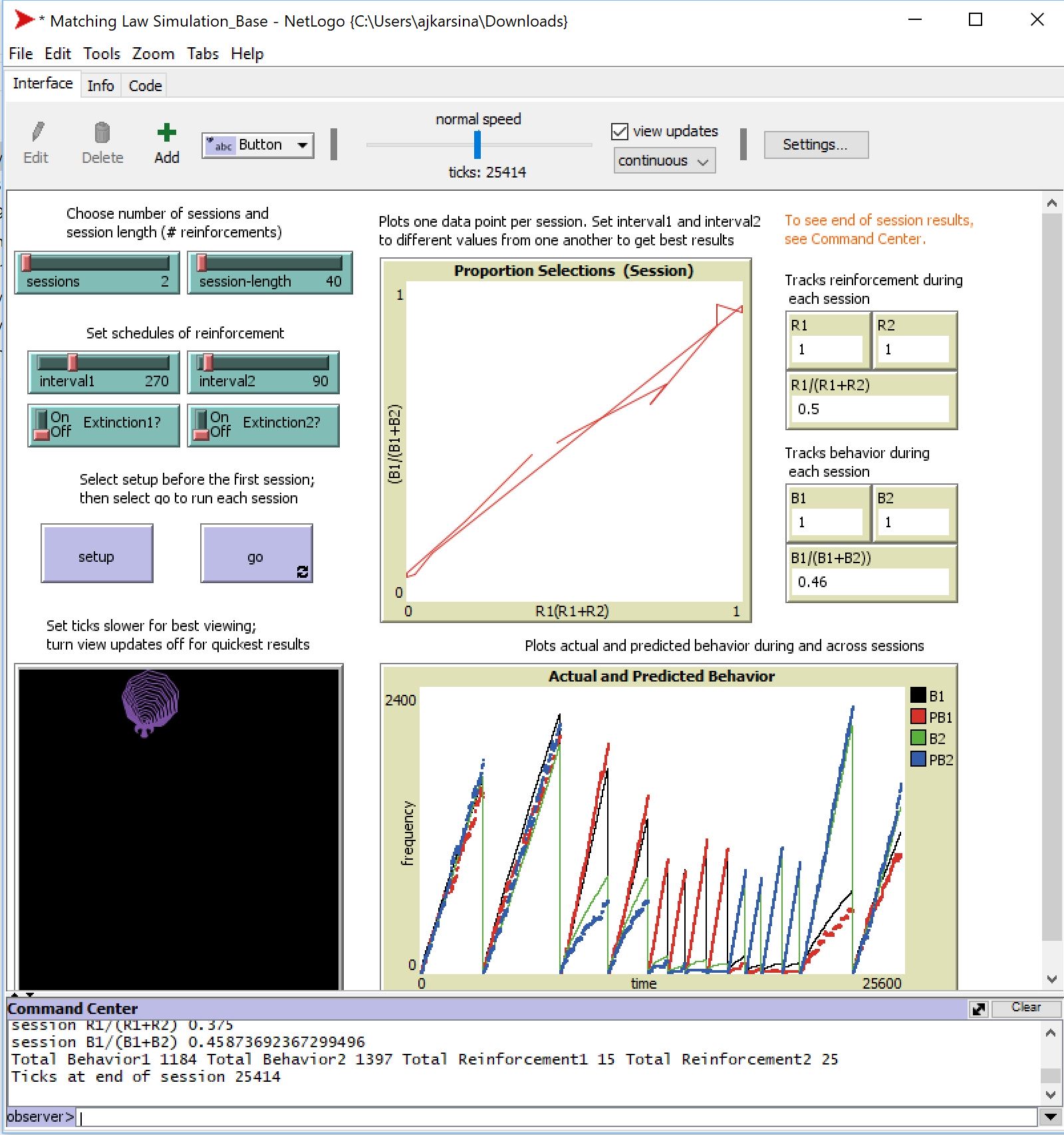 Matching Law Simulation preview image