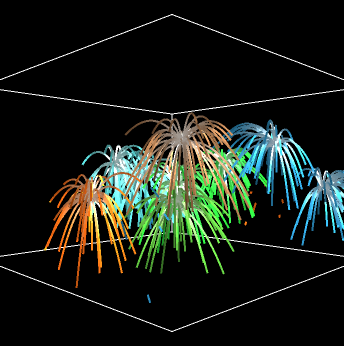 Fireworks 3D preview image