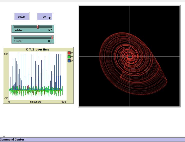 Rossler Attractor 2D_02 preview image